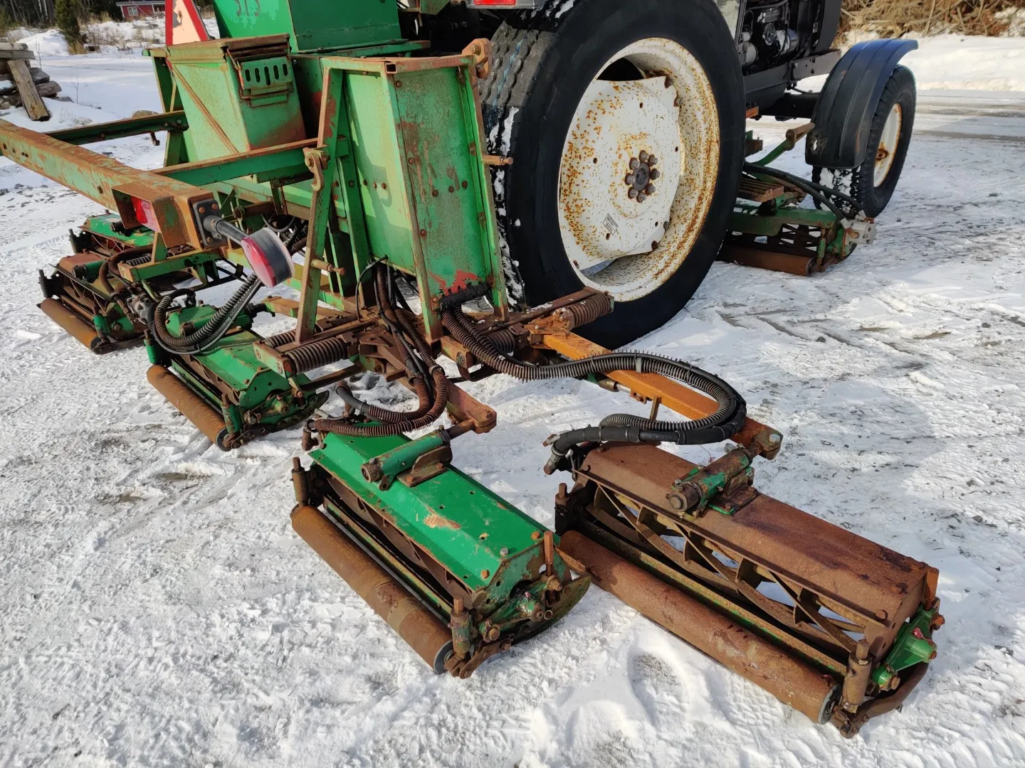 Ransomes Kelaleikkuri 465cm / Hydraulinen, katso video!