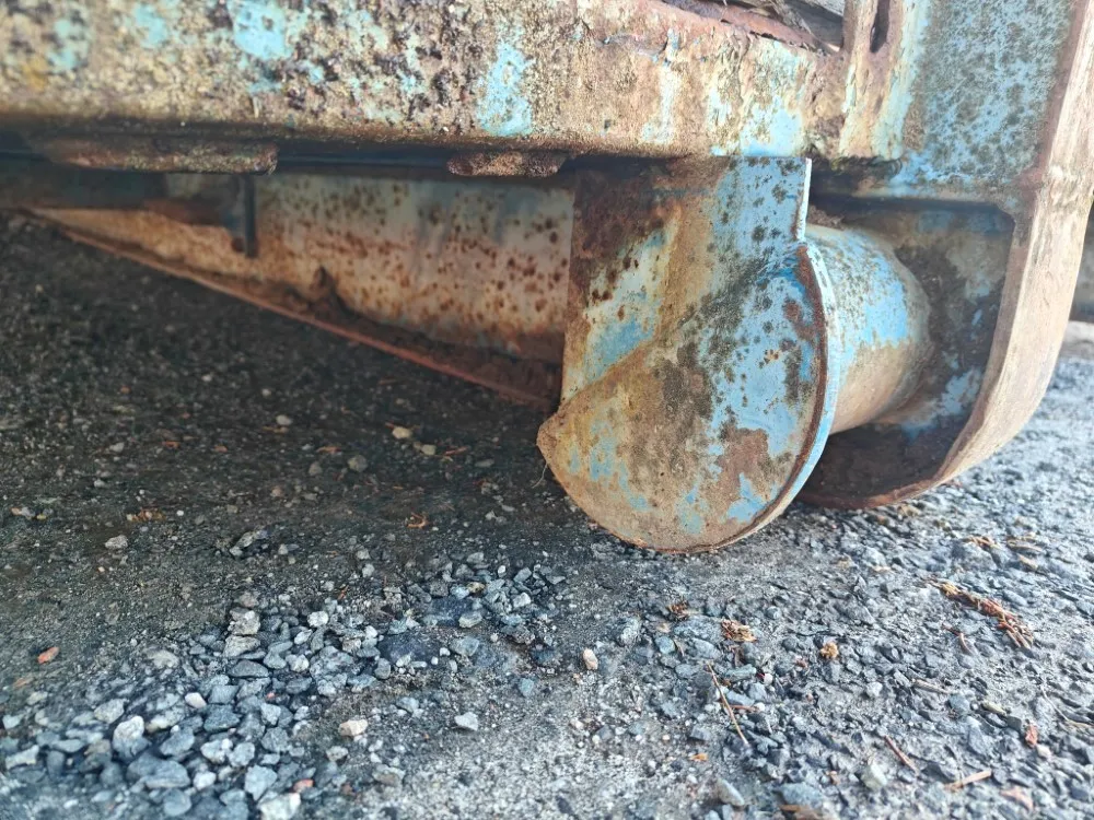 Vaihtolava 500cm / Peltipohjat ja puulaidat