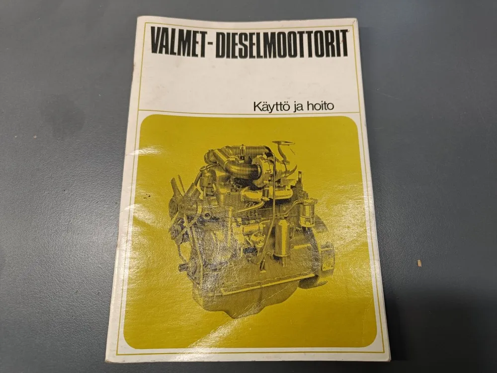 Valmet dieselmoottorit / Käyttö- ja huolto-ohjekirja
