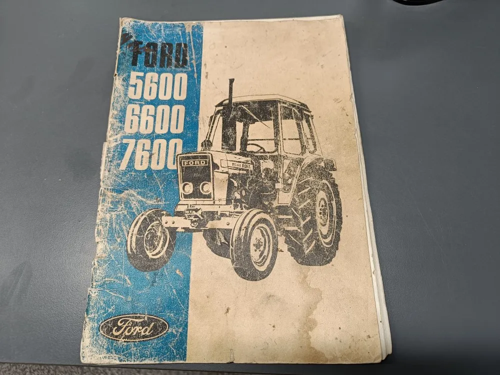 Ford 5600, 6600, 7600 / Käyttö- ja huolto-ohjeet