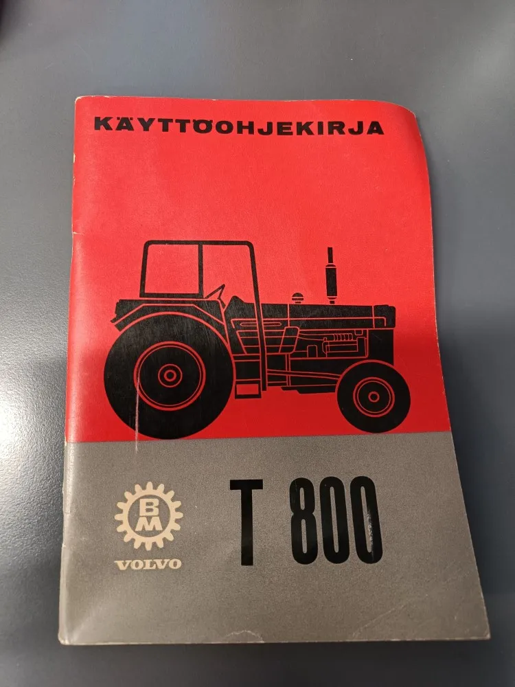 BM Volvo T800 / Käyttöohjekirja