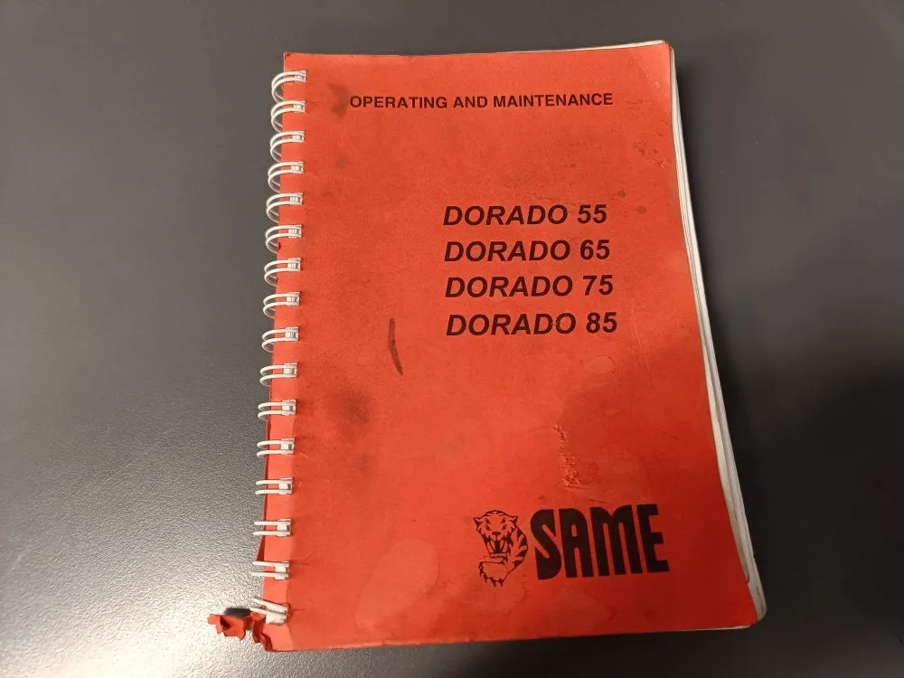 SAME Dorado 55, 65, 75 ja 85 / Käyttö- ja huolto-ohjekirja