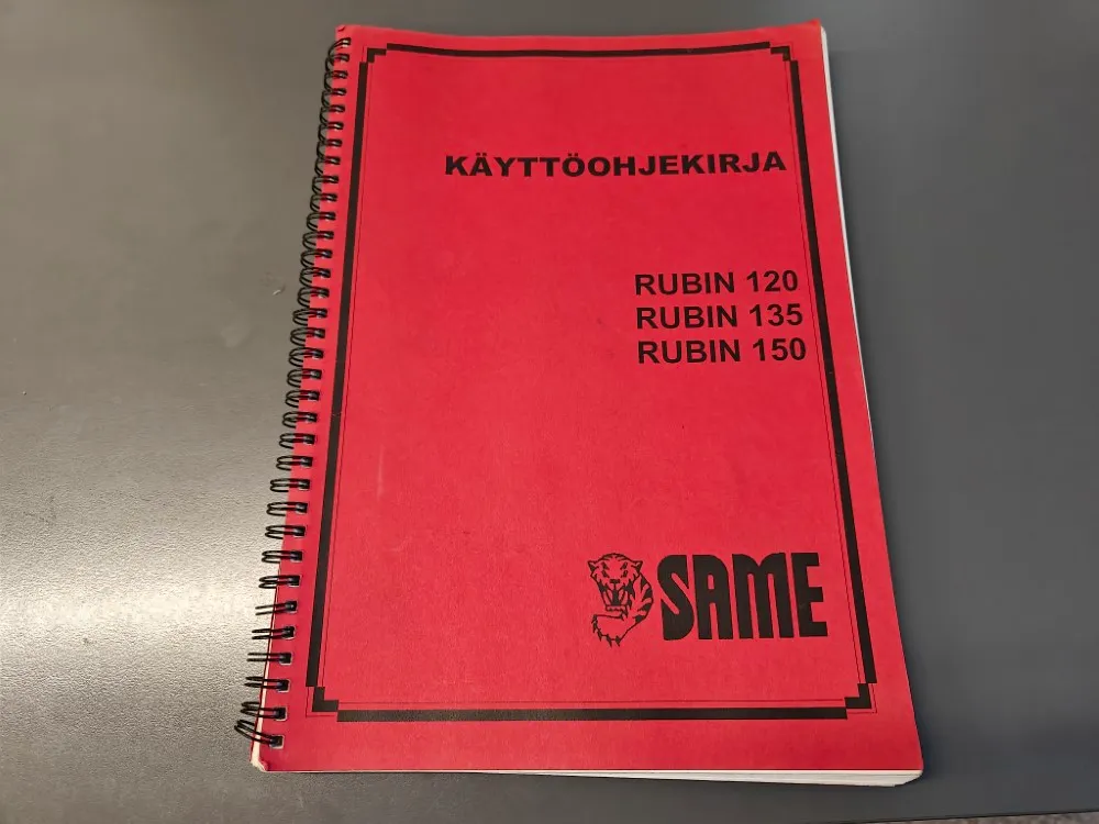 Same Rubin 120, 135, 150 / käyttöohjekirja