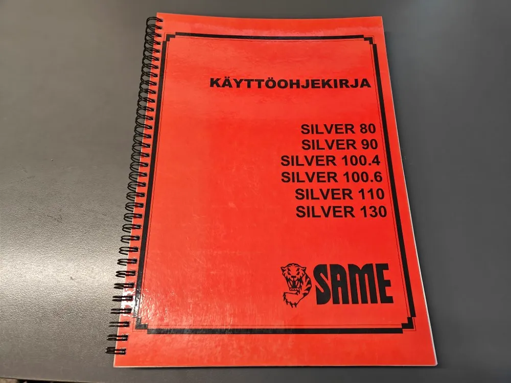 Same Silver 80, 90, 100.4, 100.6, 110, 130 / käyttöohjekirja