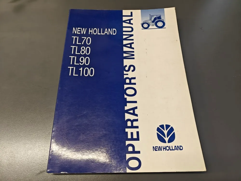 New Holland TL70, TL80, TL90, TL100 / Käyttöohjekirja