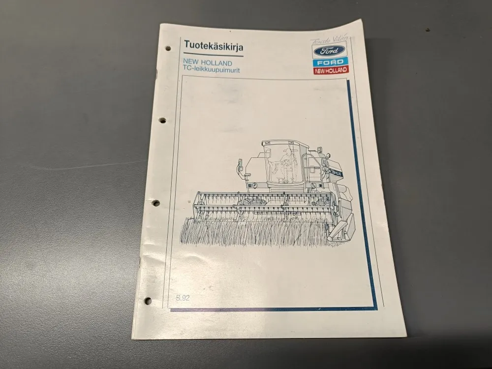 New Holland TC- leikkuupuimurit / Tuotekäsikirja