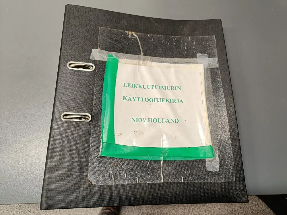 New Holland 1520 käyttöohjekirja / Leikkuupuimuriin