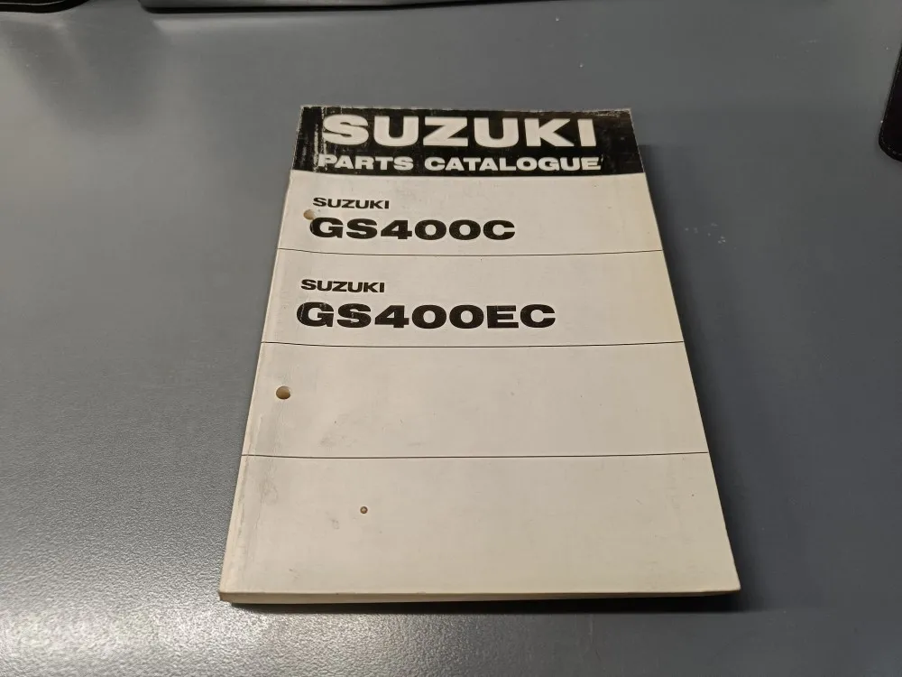Suzuki GS125ES (Z/D/F) / Moottoripyörän varaosaluettelo