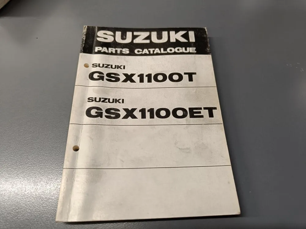 Suzuki GSX1100 (T/ET) / Moottoripyörän varaosaluettelo