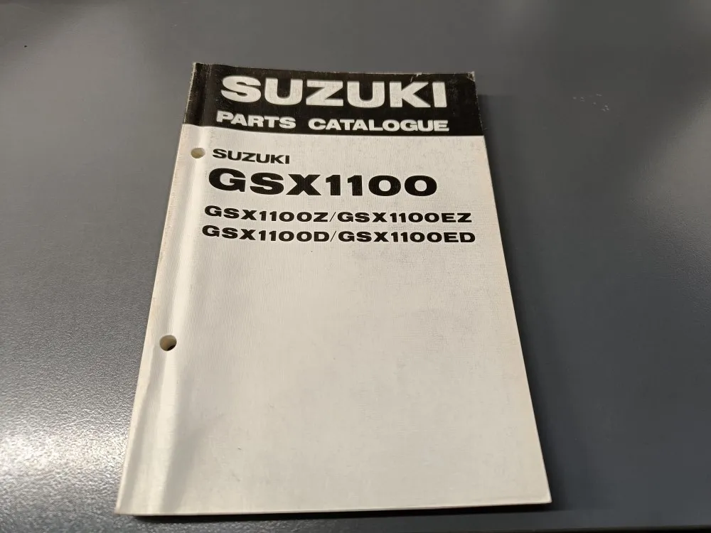 Suzuki GSX1100 (Z/EZ/D/ED) / Moottoripyörän varaosaluettelo