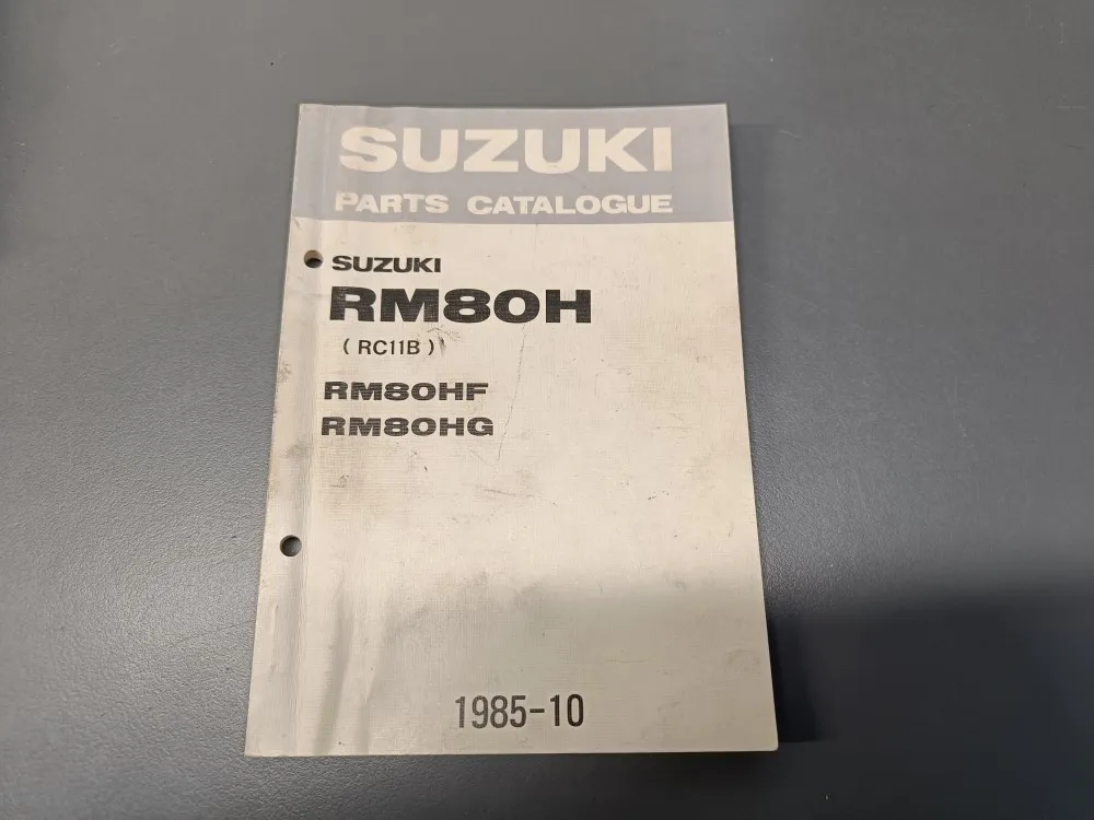 Suzuki RM80H (F/G) / Moottoripyörän varaosaluettelo