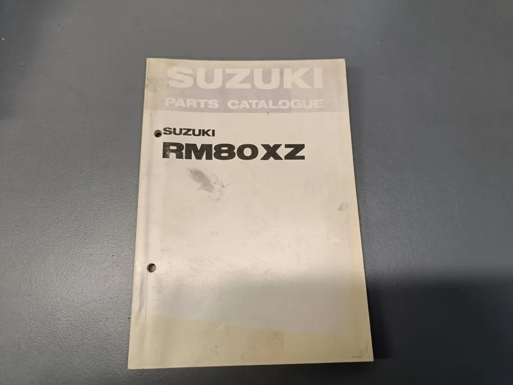 Suzuki RM80XZ / Moottoripyörän varaosaluettelo