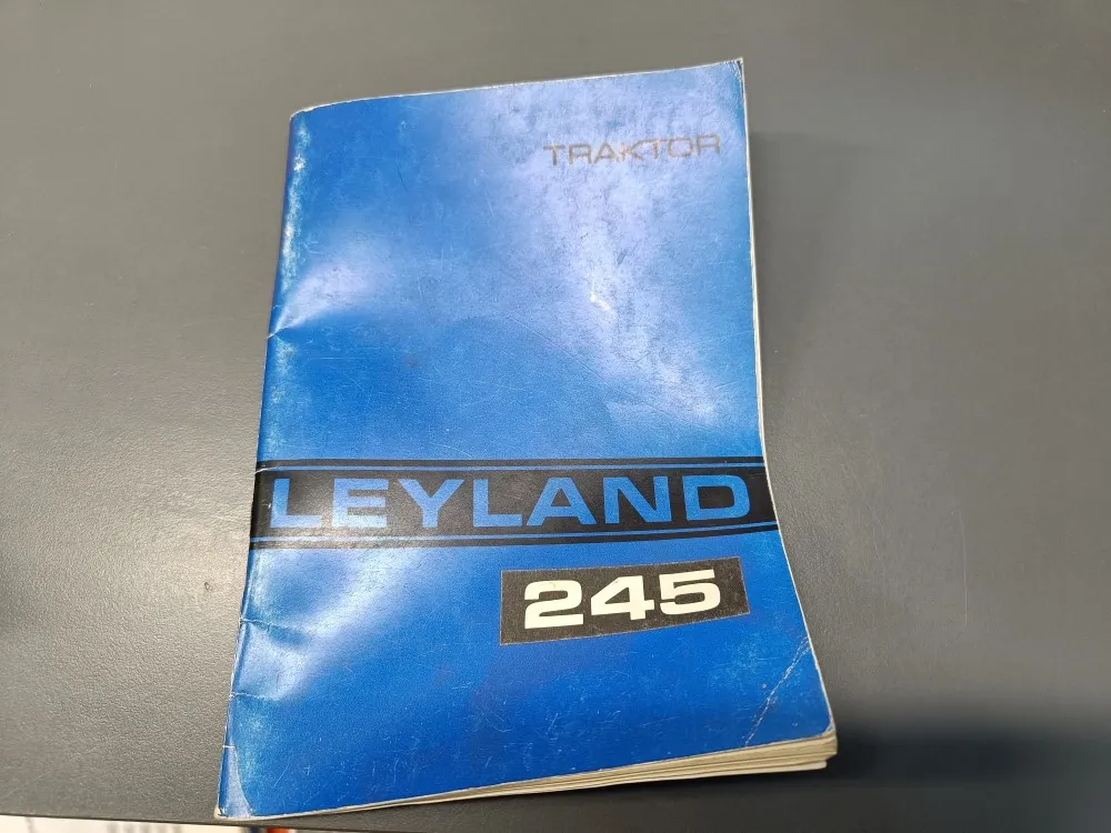 Leyland 245 käyttöohjekirja ruotsinkielinen /