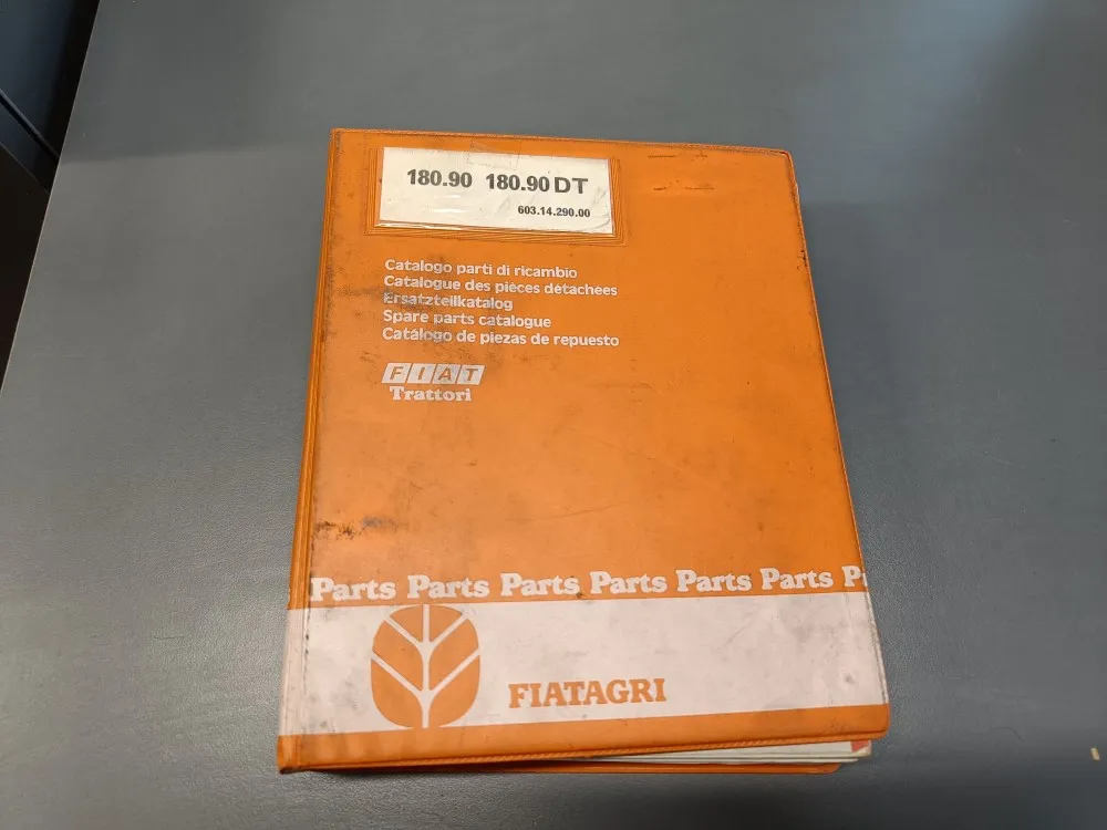 Fiat 180.90, 180.9 DT varaosaluettelo /