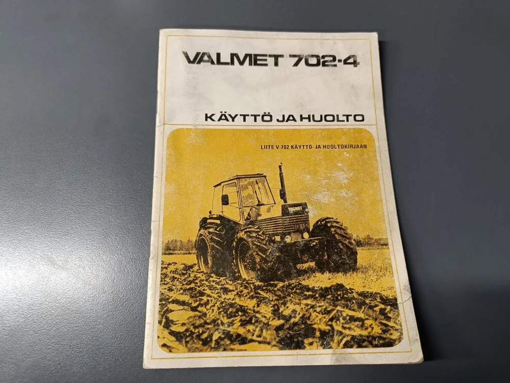 Valmet 702-4 / Liite käyttö- ja huoltokirjaan