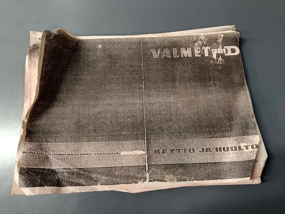 Valmet 361 D / Käyttö- ja huolto-ohjekirja