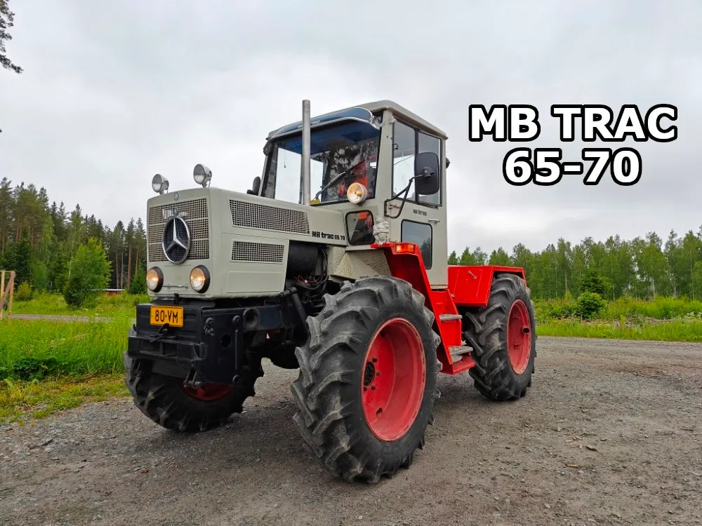 MB Trac 65-70 / Harvinainen traktori!