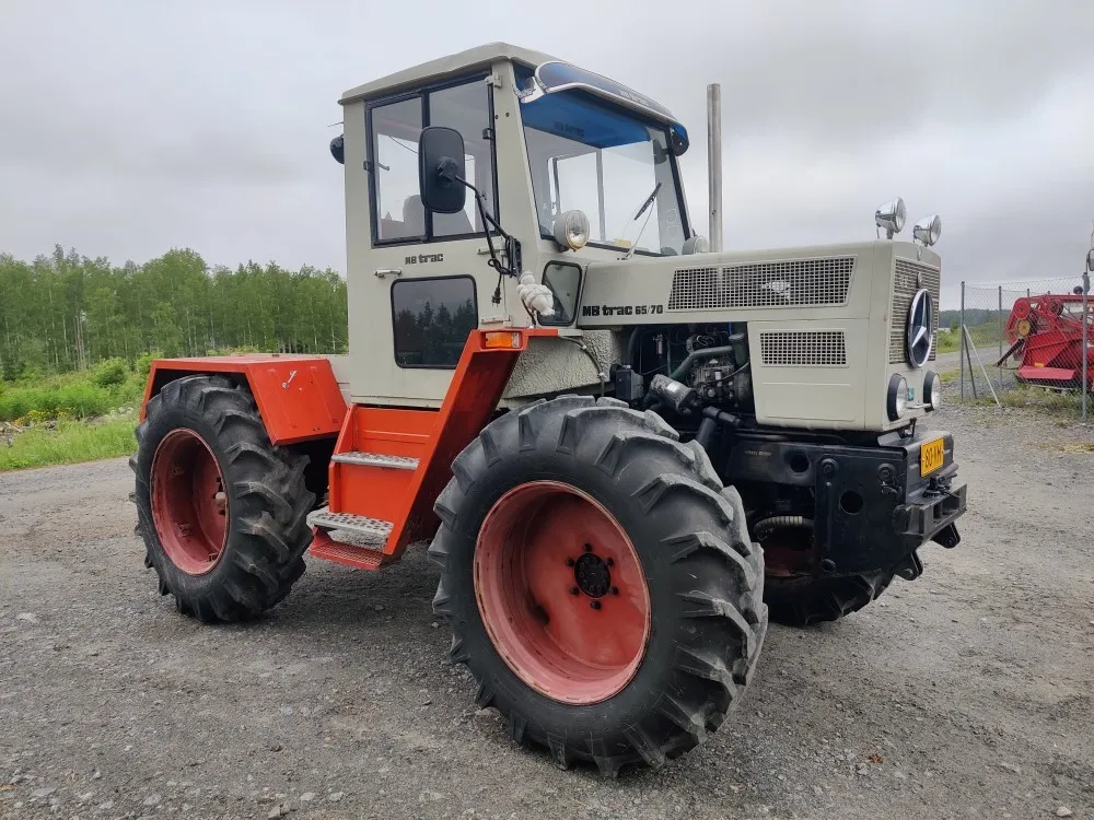 MB Trac 65-70 / Harvinainen traktori!