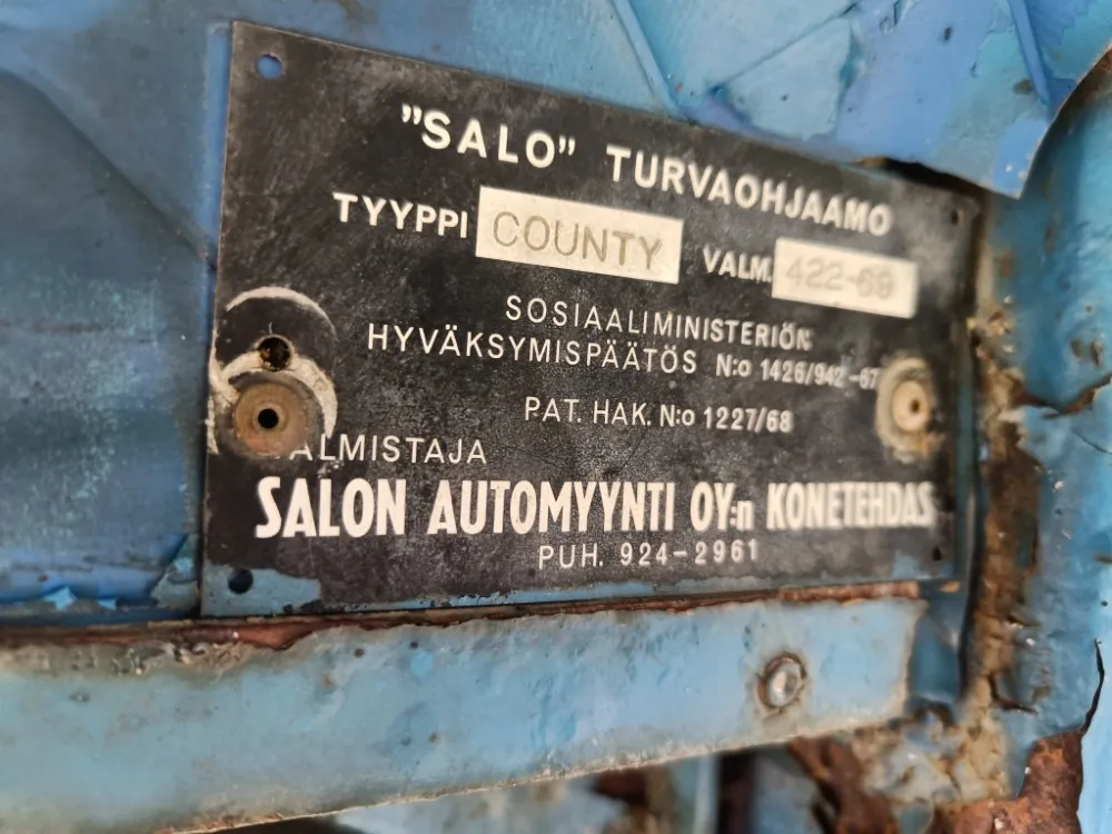 Ford County 754 Super 4 / Neliveto ohjaustehostimella ja puskulevyllä!
