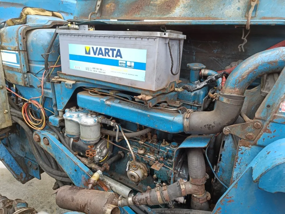 Ford County 754 Super 4 / Neliveto ohjaustehostimella ja puskulevyllä!