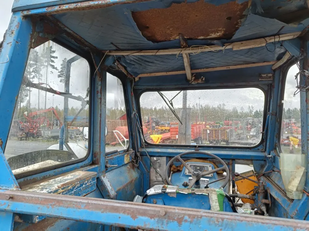 Ford County 754 Super 4 / Neliveto ohjaustehostimella ja puskulevyllä!