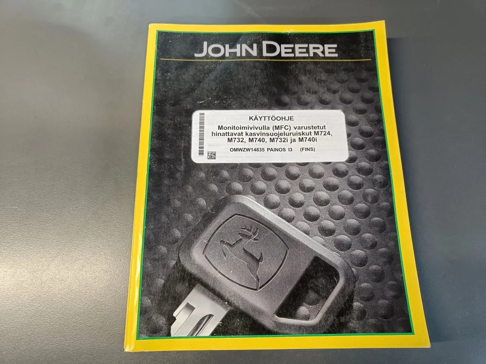 John Deere kasvinsuojeluruiskut (MFC) / M724, M732, M740, M732i ja M740i
