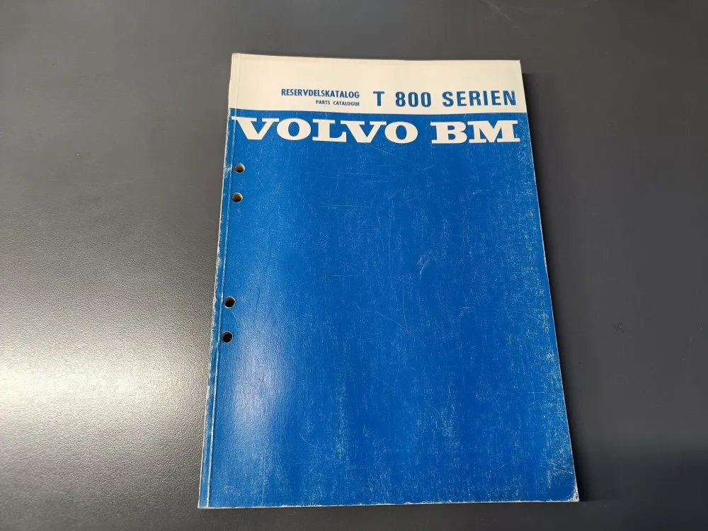 Volvo BM T800 serien / Varaosakirja