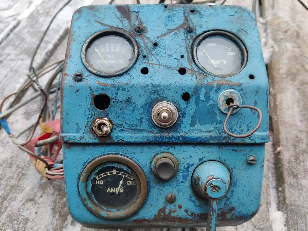 Fordson Diesel Major mittaristo / Mittarinalunen