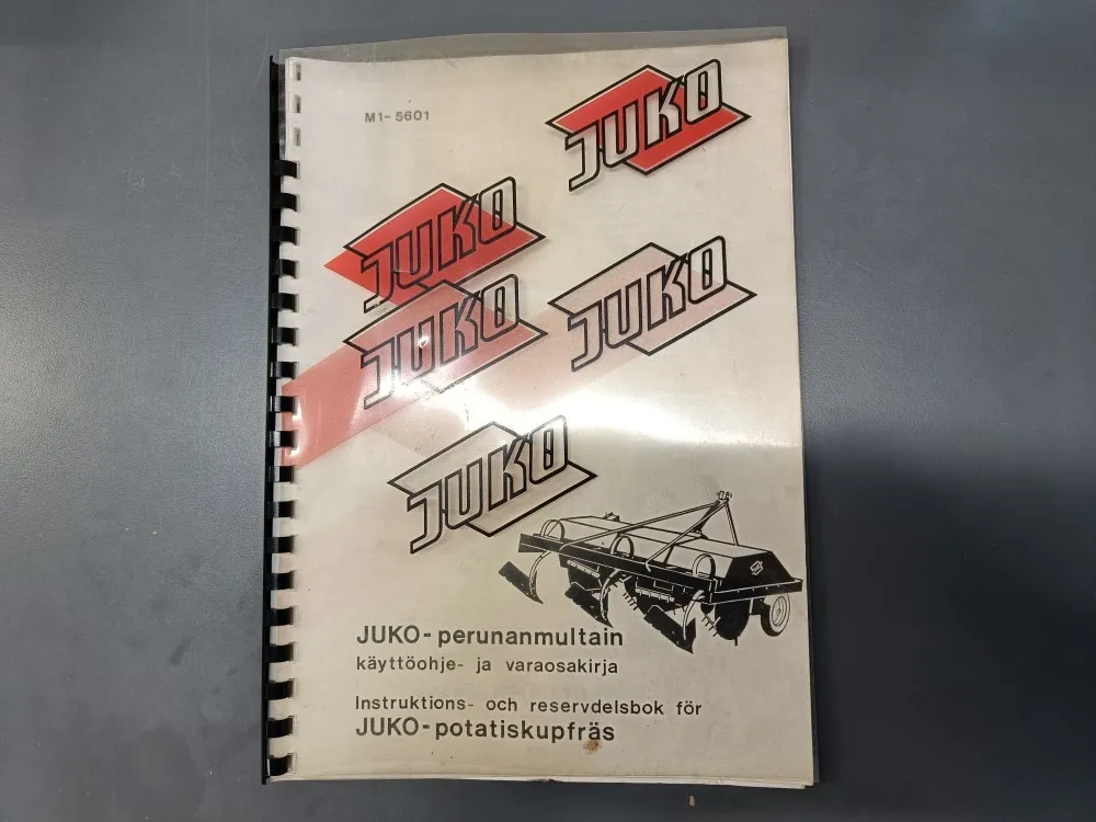 Juko perunamultain M1-5601 / Käyttö- ja varaosakirja