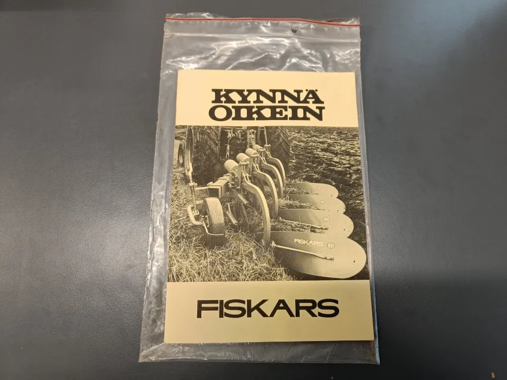 Fiskars kynnä oikein / Ohjekirja