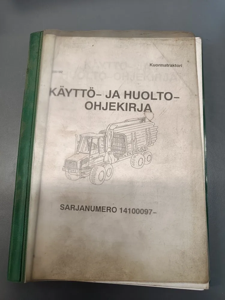 Timberjack kuormatraktori 1410 / 14100097 käyttö- ja huolto-ohjekirja