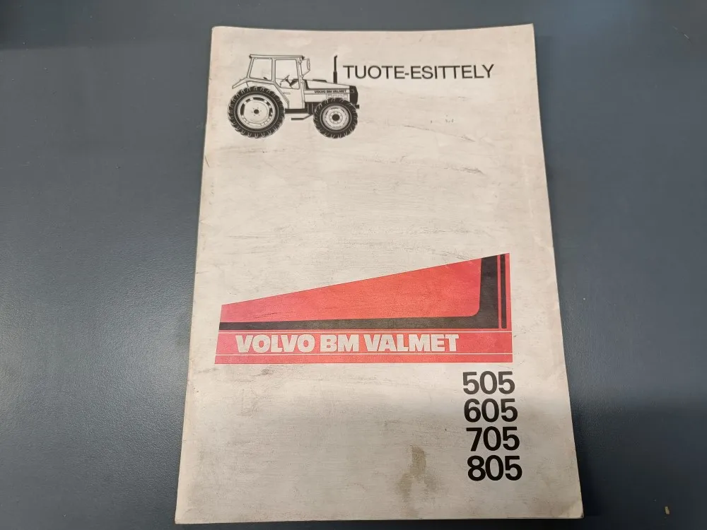 Volvo BM Valmet 505, 605, 705 ja 805 / Tuote-esittely opas