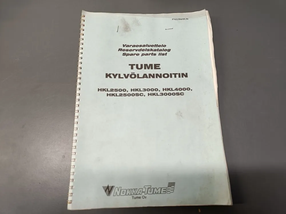 Tume kylvölannoitin mm. HKL2500 / Varaosaluettelo