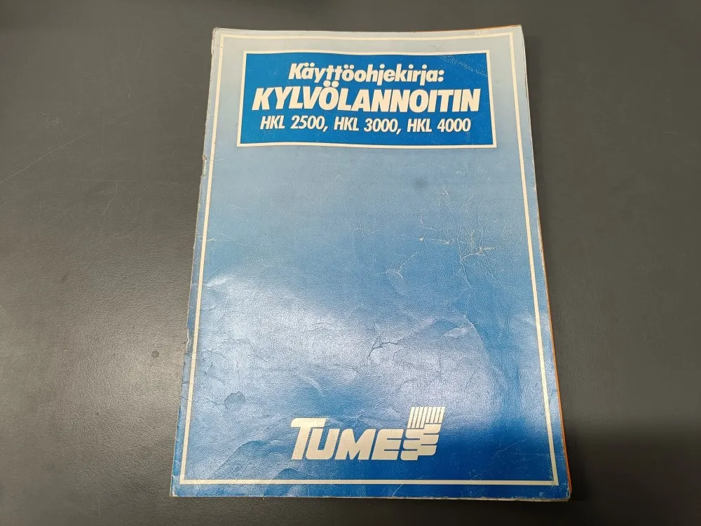 Tume kylvölannoittimen mm. HKL2500, HKL3000 / Käyttöohjekirja