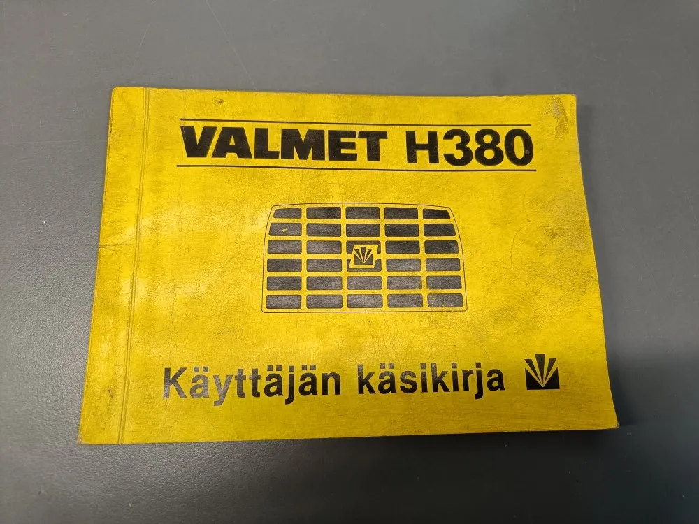 Valmet H380 / Käyttäjän käsikirja