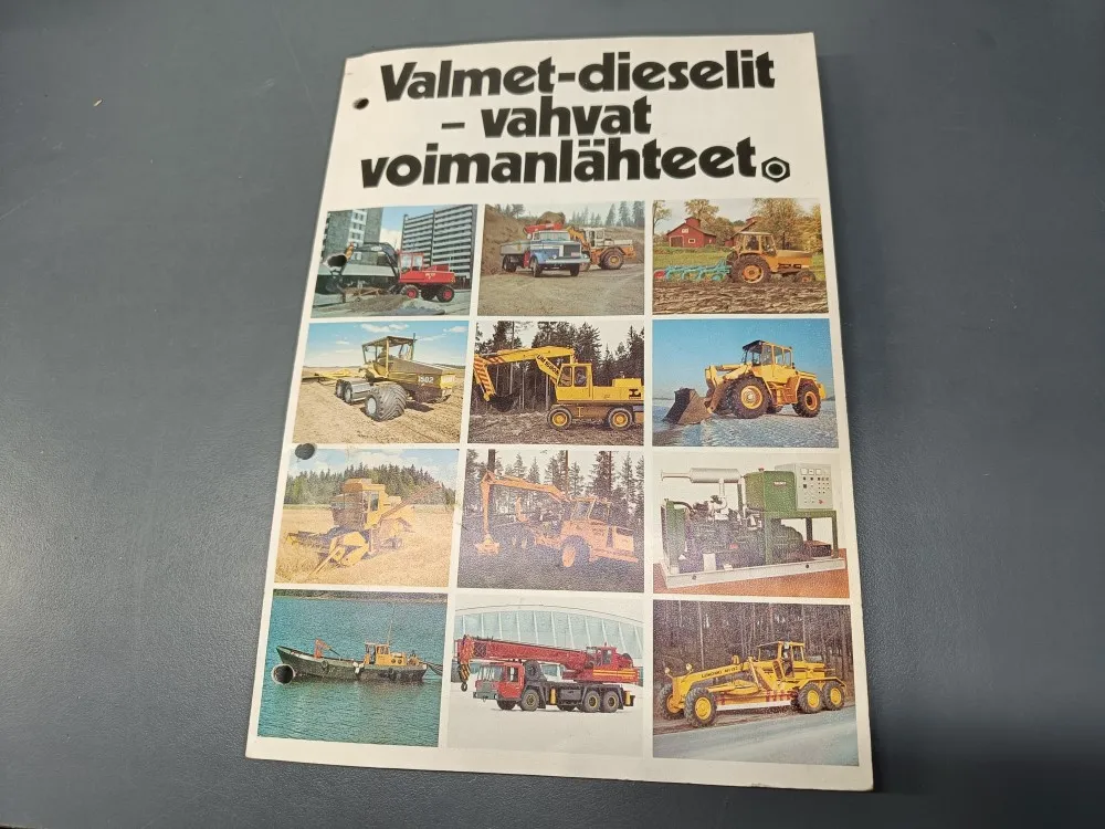 Valmet-dieselit-vahvat voimanlähteet / Valmetin moottorit esite
