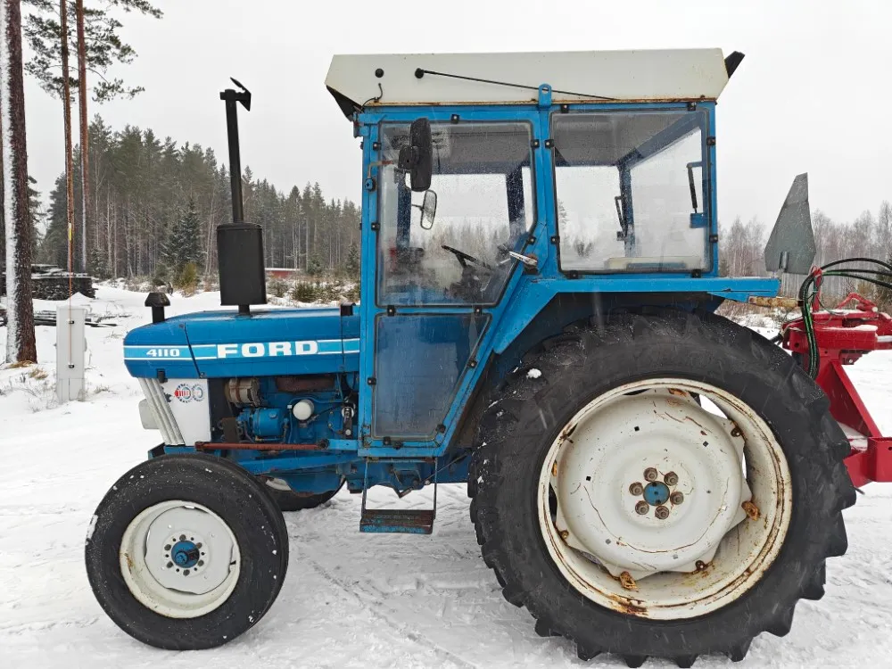 Ford 4110 traktori / Myydään asiakkaan lukuun - Katso video!