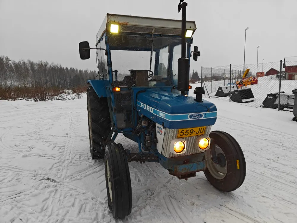 Ford 4110 traktori / Myydään asiakkaan lukuun - Katso video!