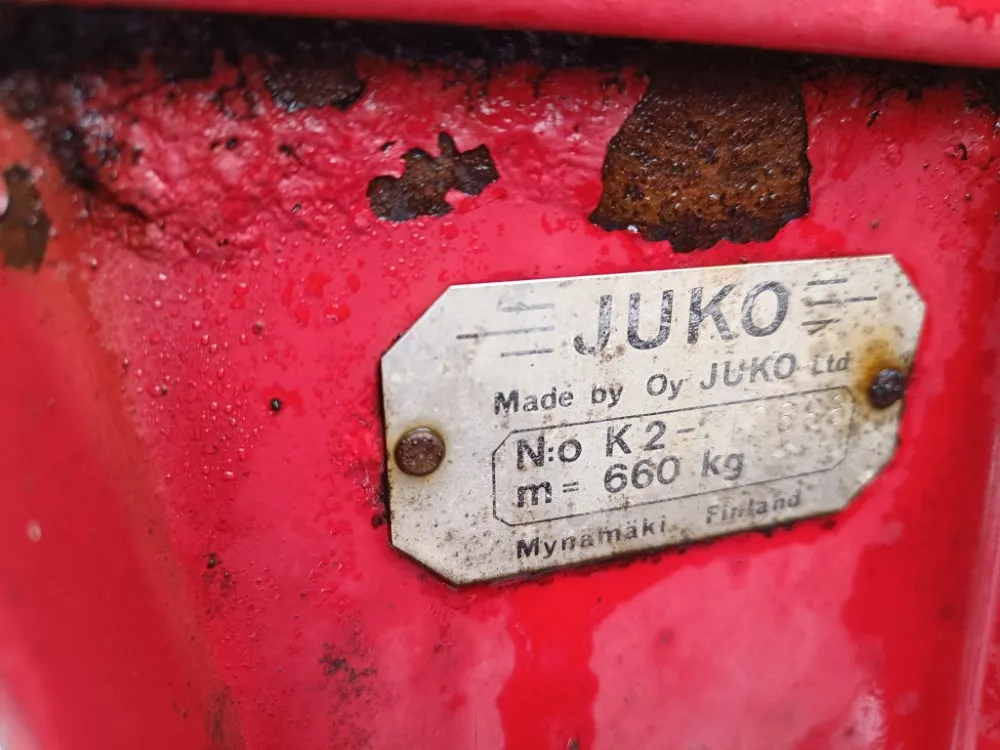 Juko K2 250cm kylvölannoitin / Laahavannas
