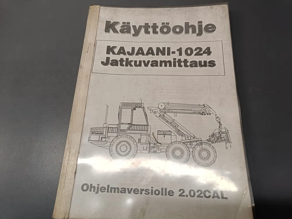 Kajaani- 1024 / Jatkuvamittaus käyttöohjekirja