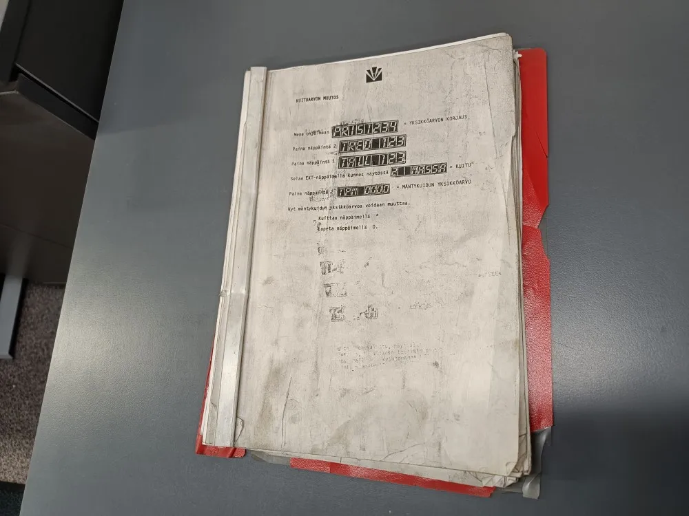 Valmet 90 MD 4 / kuormaajan ohjekirja