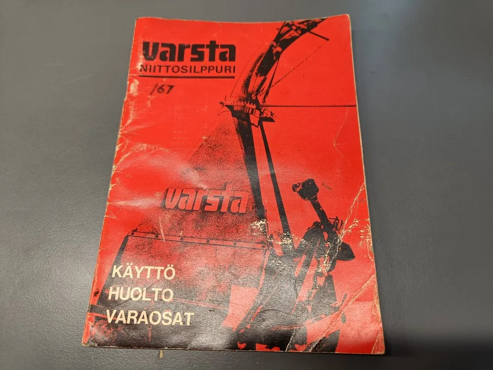 Varsta 67 niittosilppurin / Käyttö, huolto ja varaosat