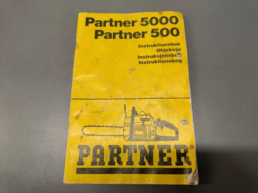 Partner 5000 sahan ohjekirja /