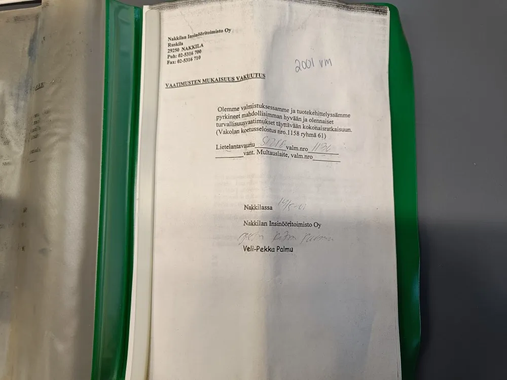 Palmu lietevaunu / Ohjekirja