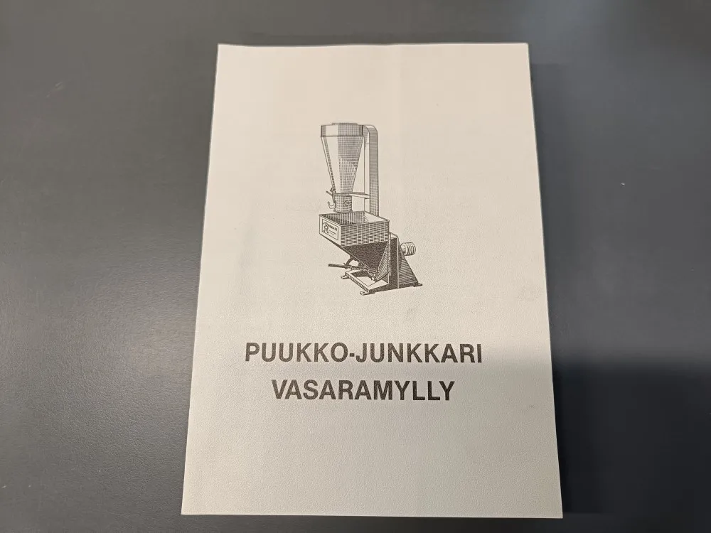 Puukko-Junkkari vasaramylly / Esite