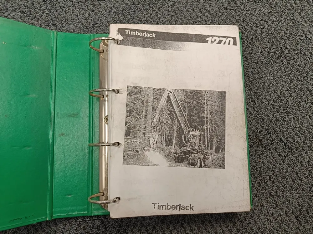 Timberjack 1270 F044953 / Harvesterin varaosakirja