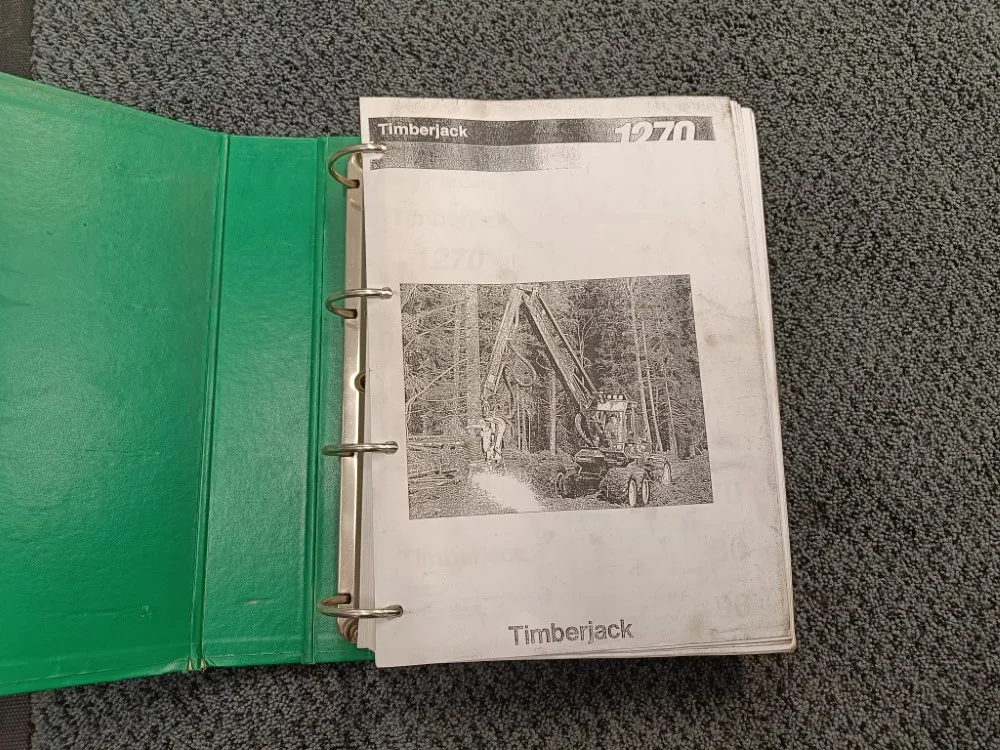 Timberjack 1270 F044953 / Harvesterin varaosakirja