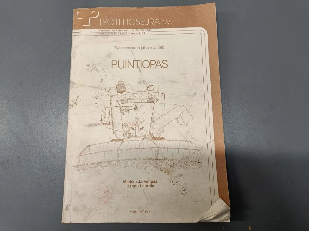 Puintiopas työtehoseura / 1987