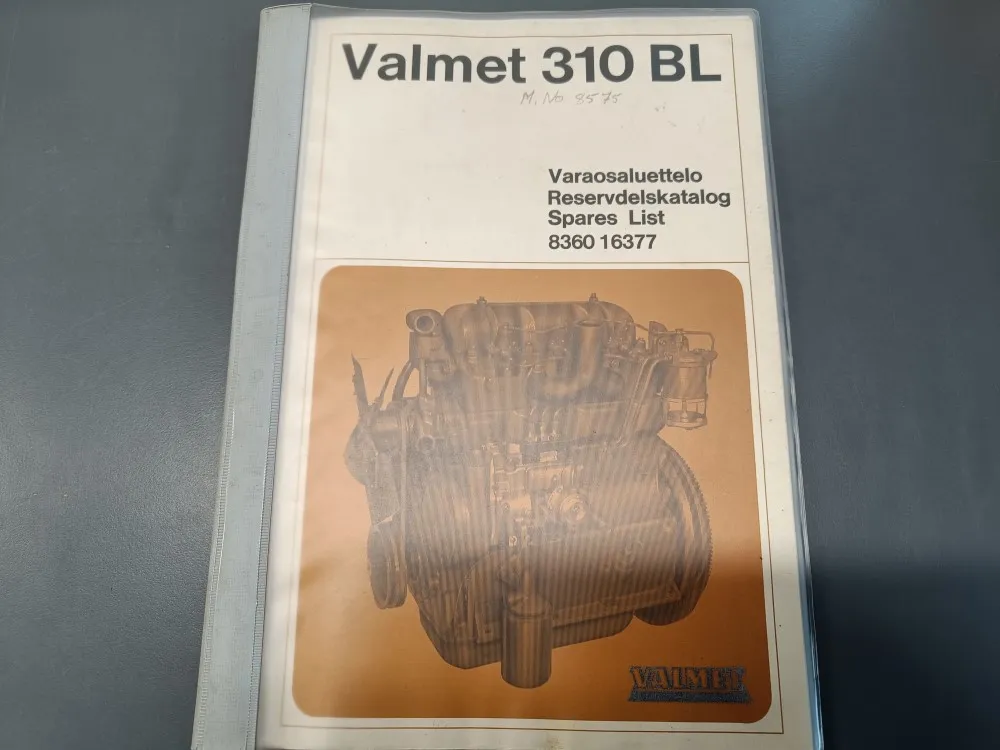 Valmet 310 BL / Varaosaluettelo