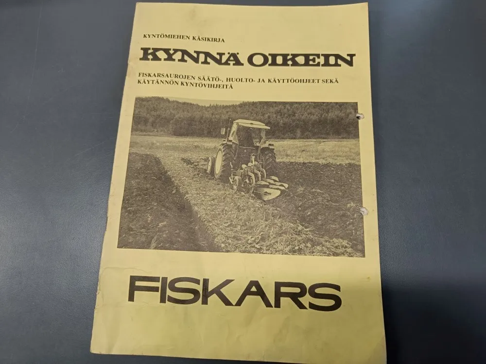 Fiskars kynnä oikein / Kyntömiehen käsikirja